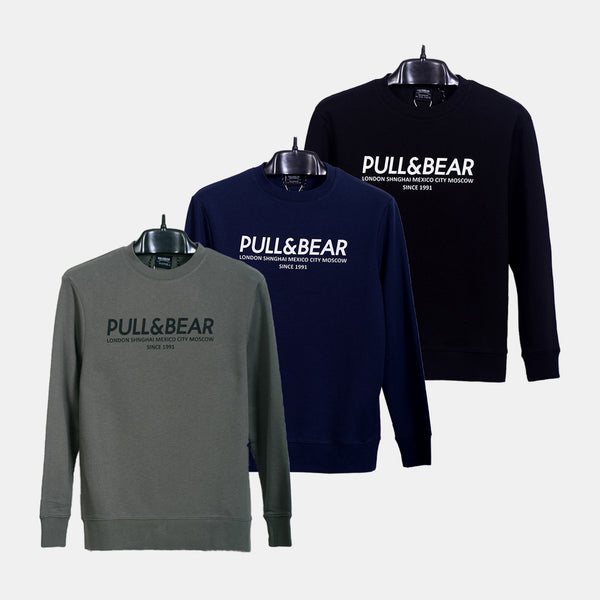 Pull & Bear Fleece Sweat-Shirt