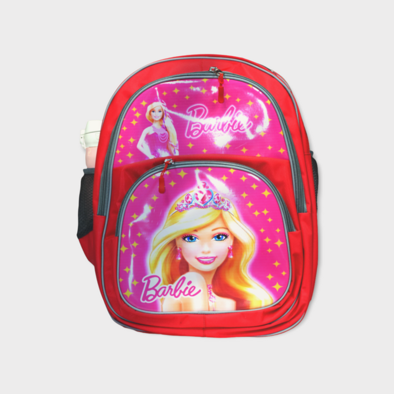 School Bag Barbie Pink & Red