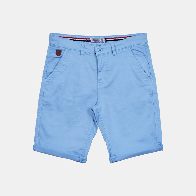 Men’s Cotton Shorts RITCHI & CO (Sky Blue)