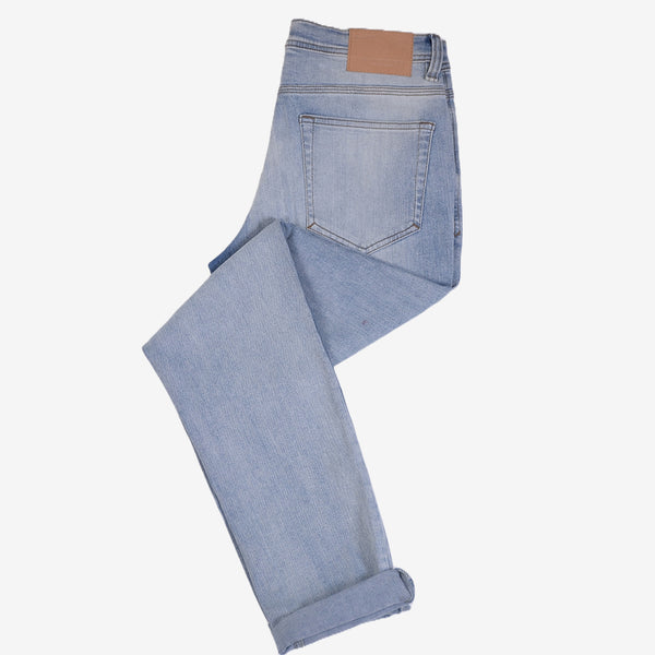 F&F Slim-Fit Stretch Soft Blue Jeans