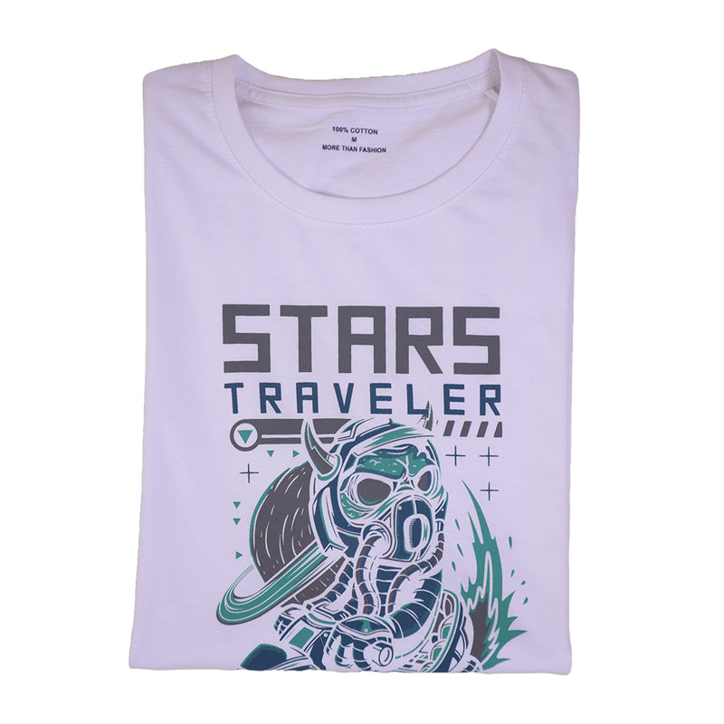 More Than Fashion With Star Traveler Printing 100% Cotton