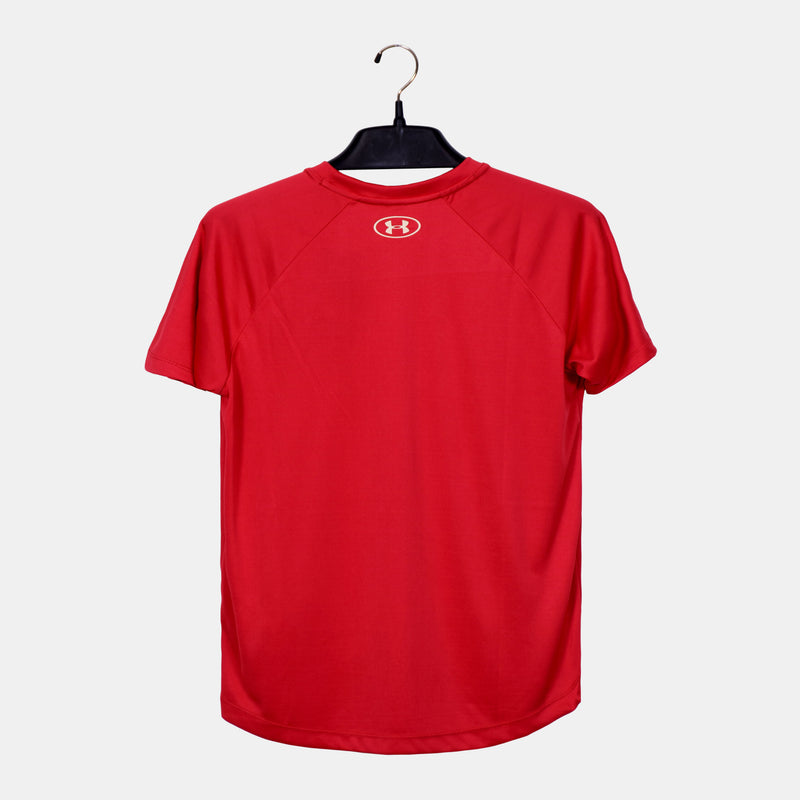 Under Armour Dri-Fit Men Sports Shirt Red