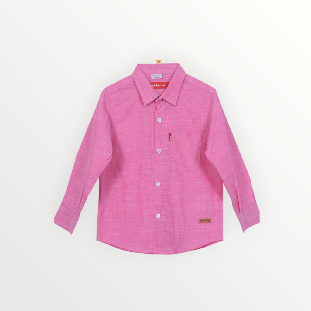 Backbencher Casual Shirt Pink