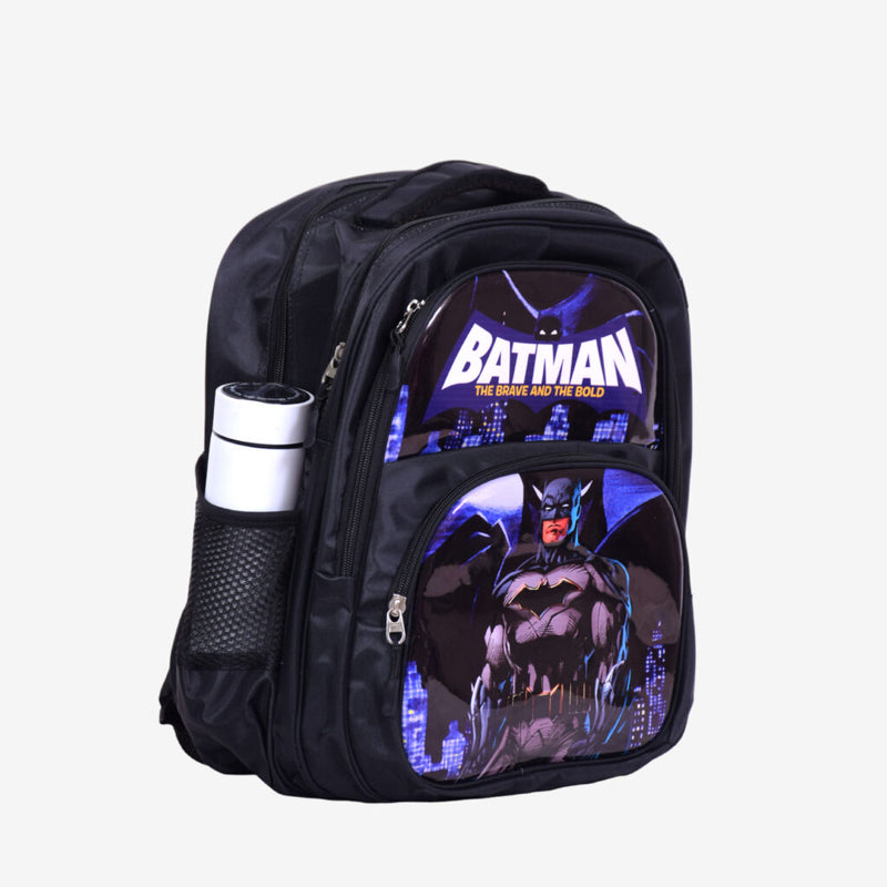 School Bag Batman Black